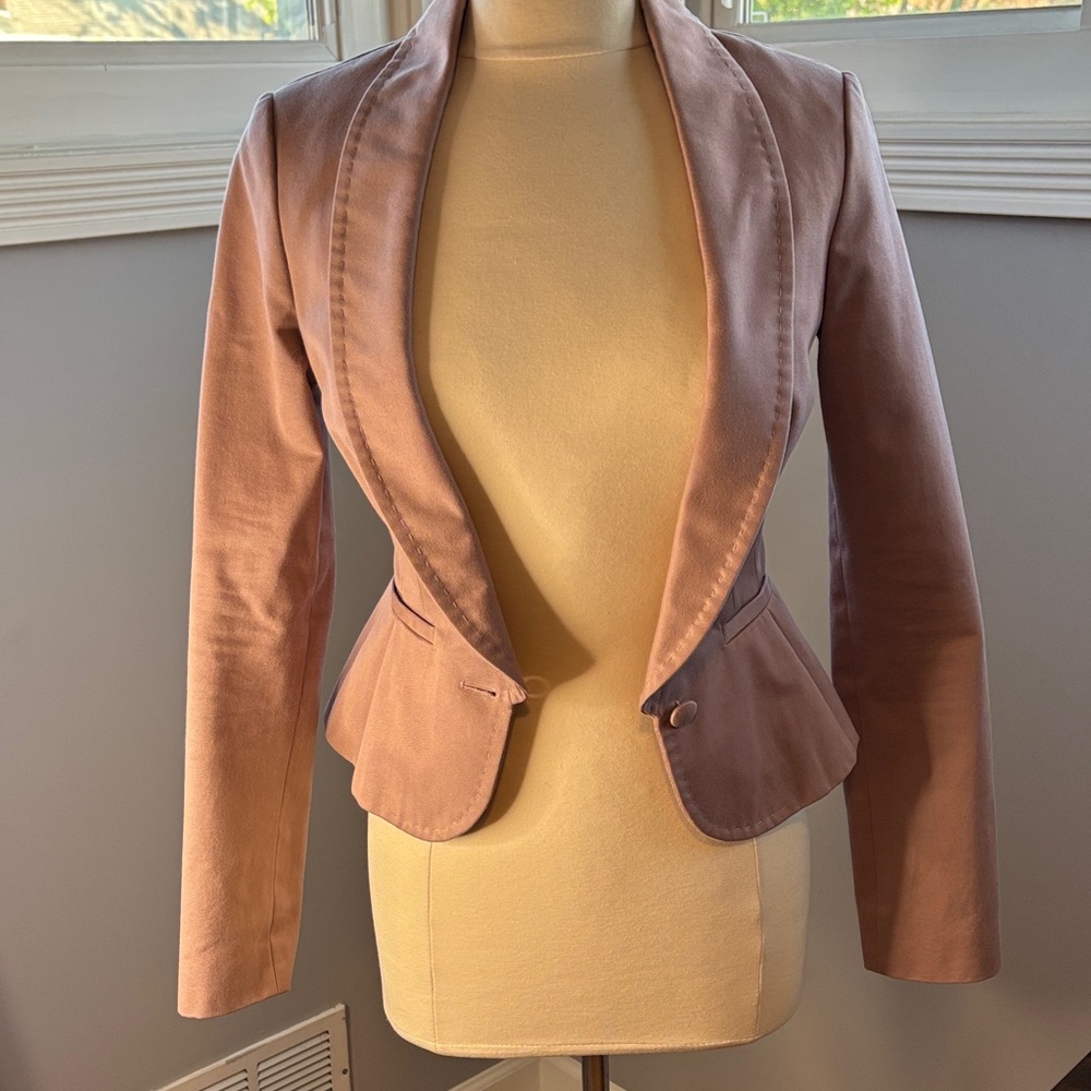 Tailored Dusty Rose Women’s Blazer Jacket